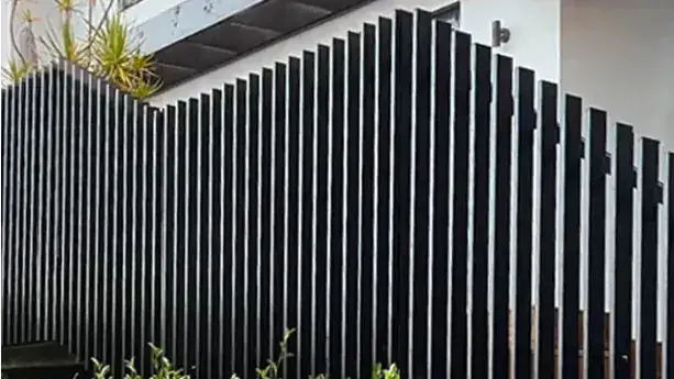 Aluminium Fence with Vertical Bars